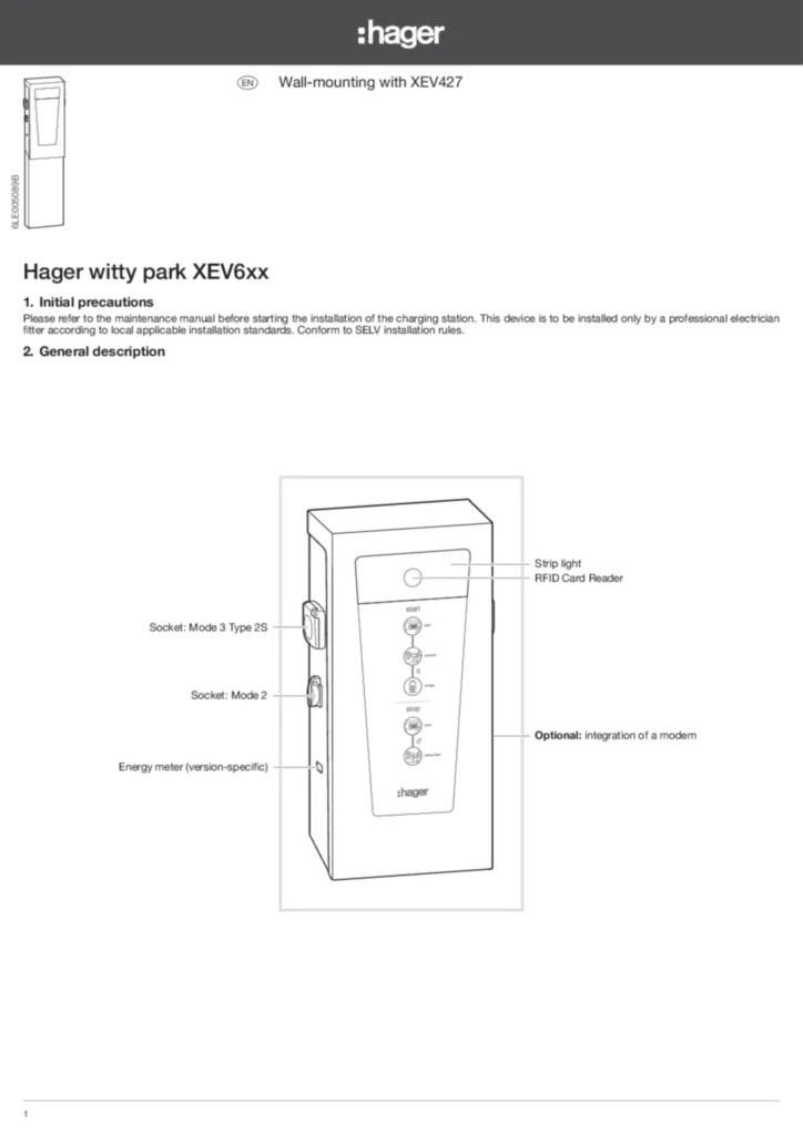 Immagine Manuale di istruzioni en-GB 2023-03-21 | Hager Italia