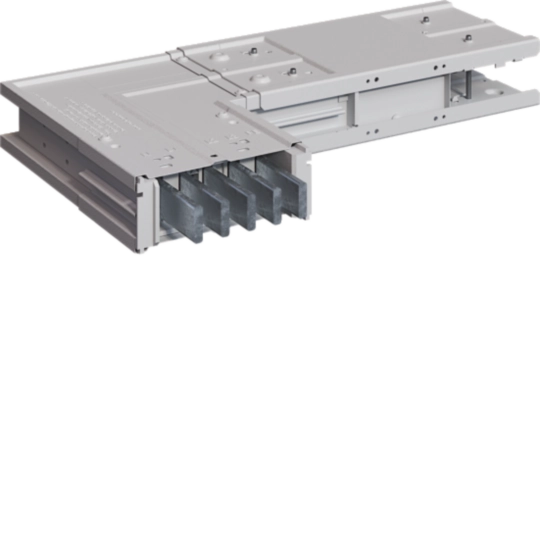 KEM34S01G5LMF - unibar M, 400A,L-Element. horizontal, 90° nach rechts, Wahl Y: 0,36…1,25m+Winkel
