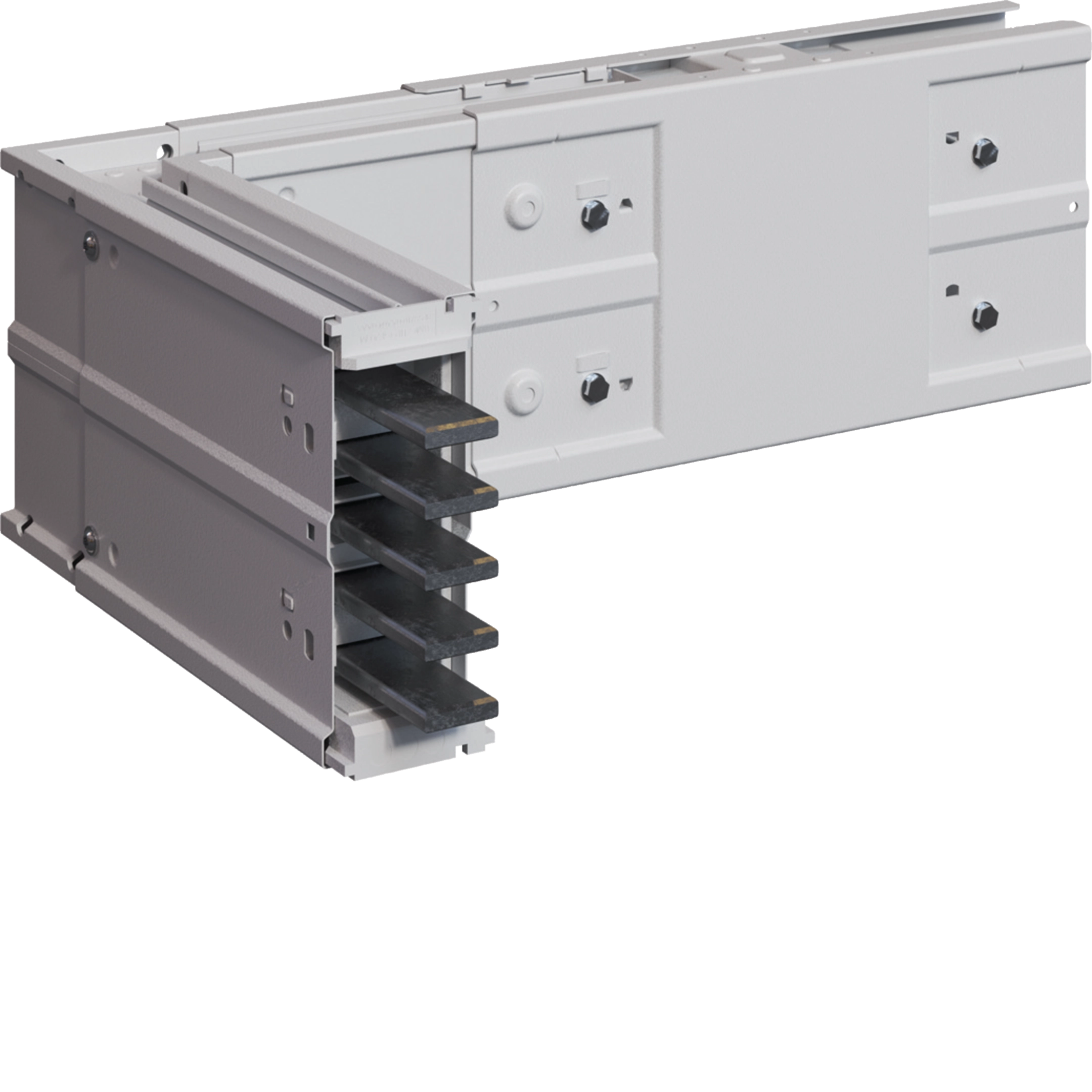 unibar M, 1000A, L-Element. vertikal, 90° nach oben, Standardlänge, Wahlwinkel