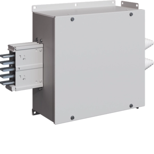 unibar M, 1000A, Kabelendeinspeisung mit Kabeltülle (für Mehrleiterkabel)