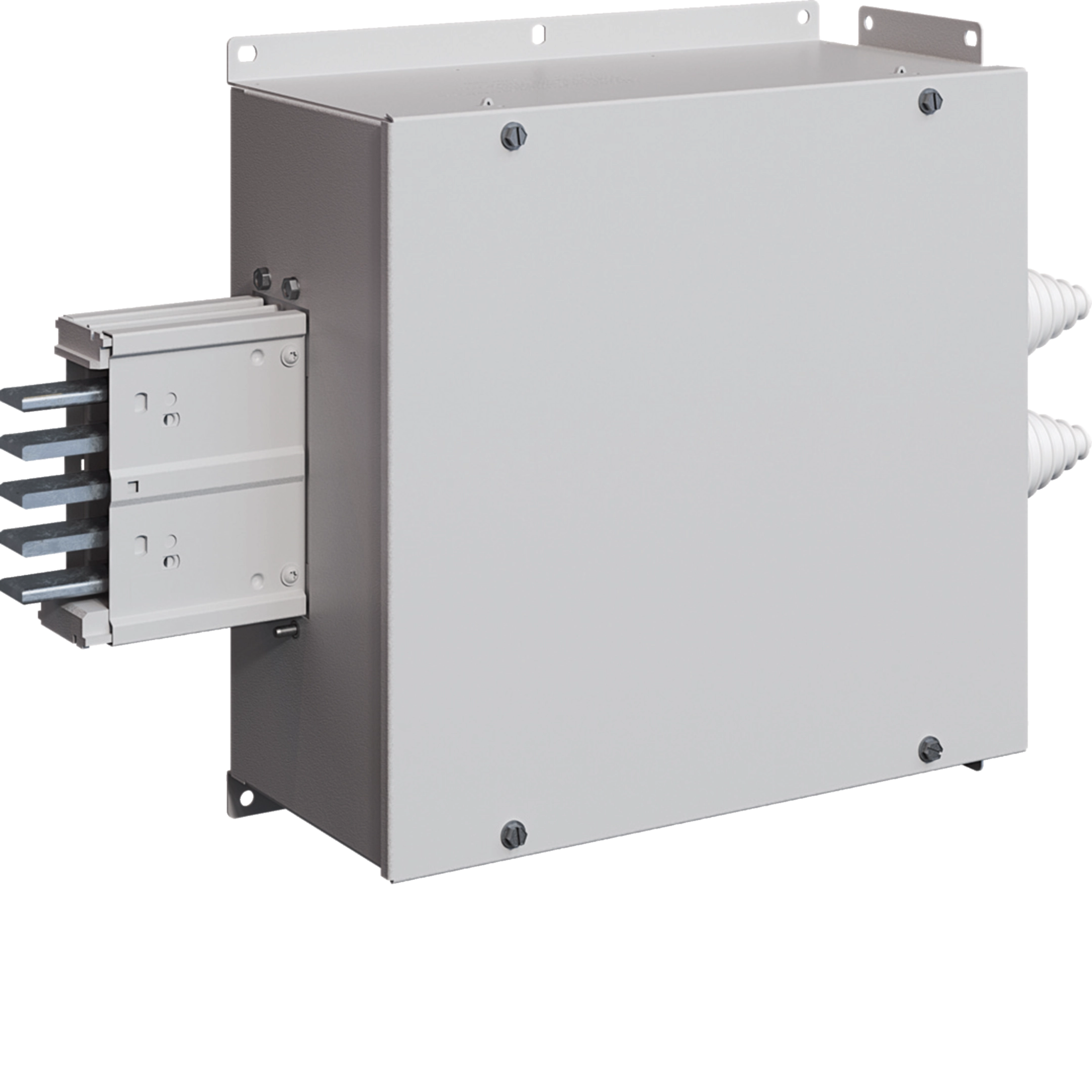 unibar M, 1000A, Kabelendeinspeisung mit Kabeltülle (für Mehrleiterkabel)