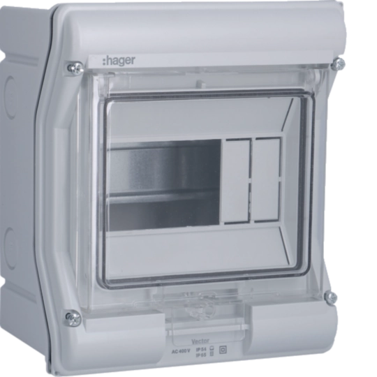VE106R - Enclosure,vector,IP55,6modules