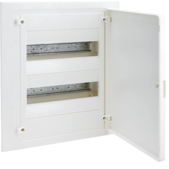 VF212PEH - Caja emp. golf  VF,tabique hueco,2 filas,24M,puerta op.blanca,regleta y chasis
