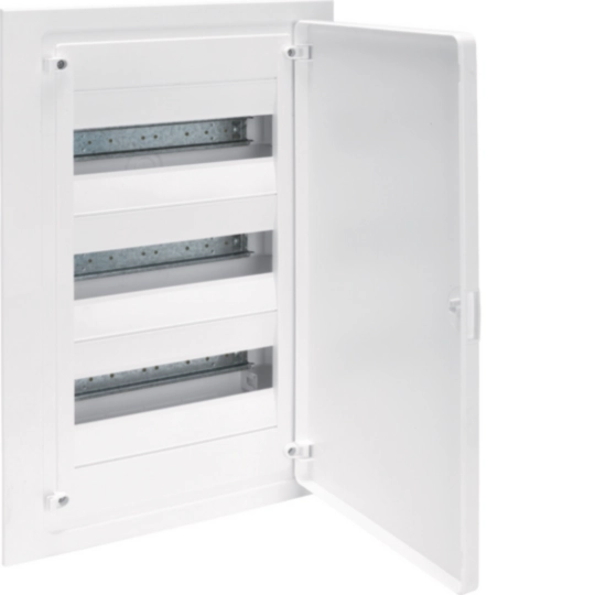 VF312PM - Small distributor,golf,flush,3row,36M,IP40,MS-terminal,N+PE,white door