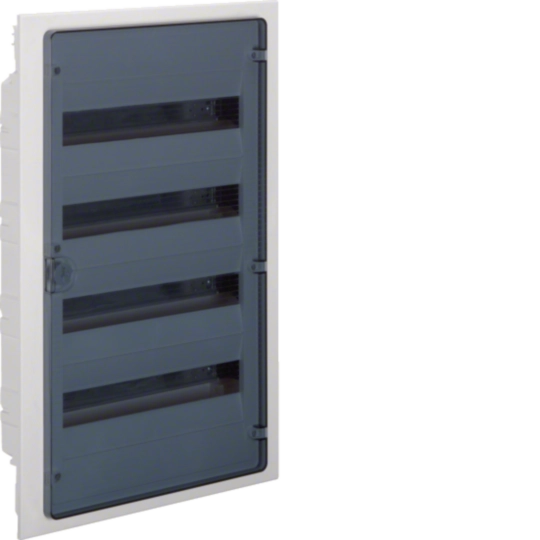 VF418TF - Coffret encastré 72 M porte transp.