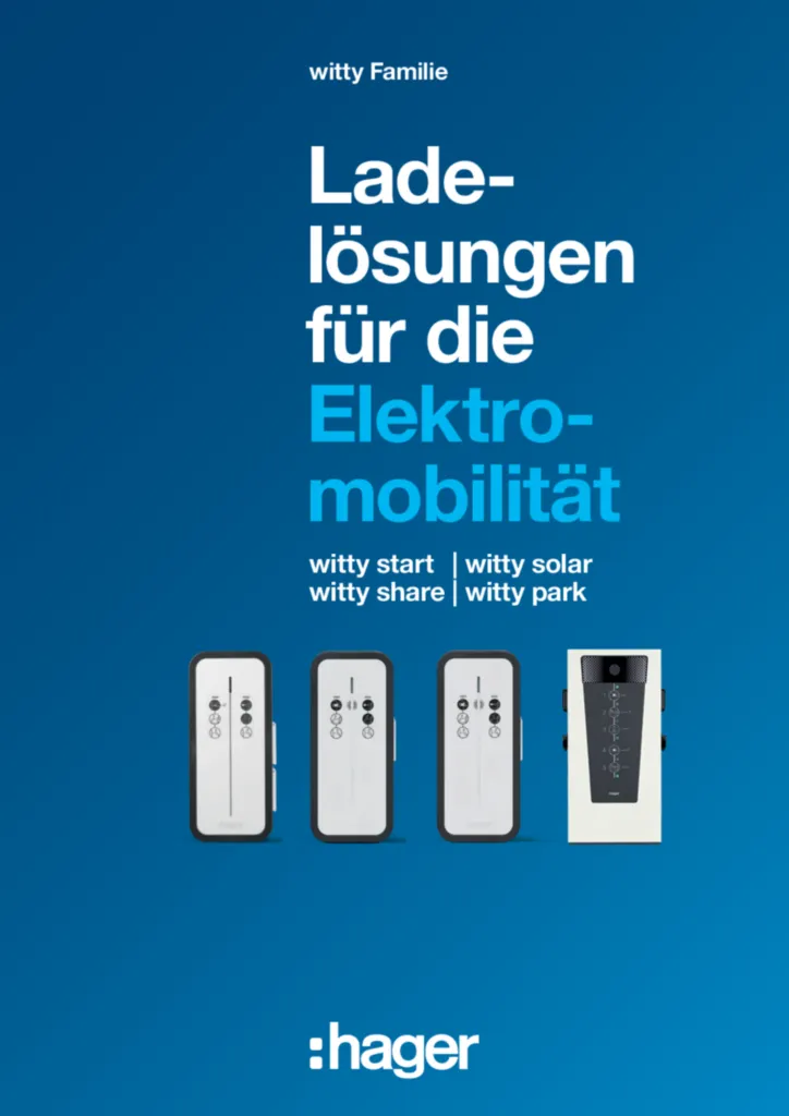 Bild Ladelösungen für die Elektromobilität | Hager Deutschland