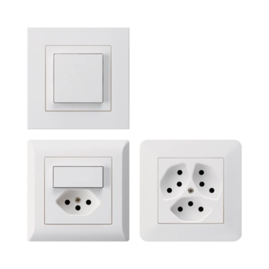 Image du produit Prises et inter­rup­teurs | Hager Suisse