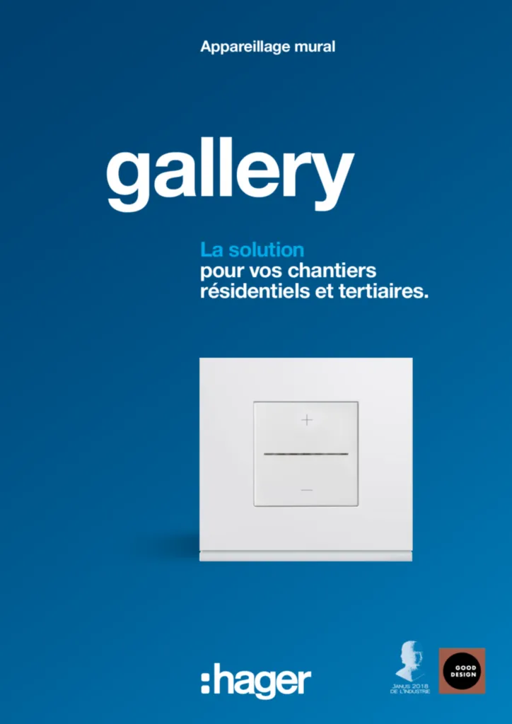 Image Brochure - Appareillage mural | Hager France