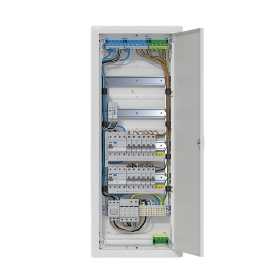 VU60NC - Kleinverteiler volta, Unterputz, 5x12 PLE, IP30, Sschutzklasse II, Stahlblechtür