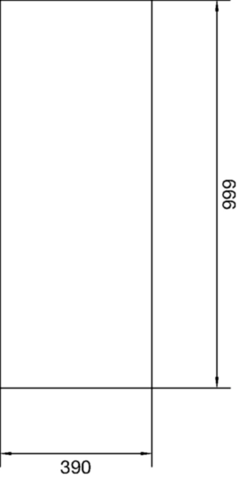 BKG3002BL - Couvercle tehalit BKG supérieure pour canal de sol 300×2000×3mm
