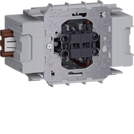 GS0C01 - Serienschalter Wago Winsta mit zwei Tasten Frontrastend 10A/250V