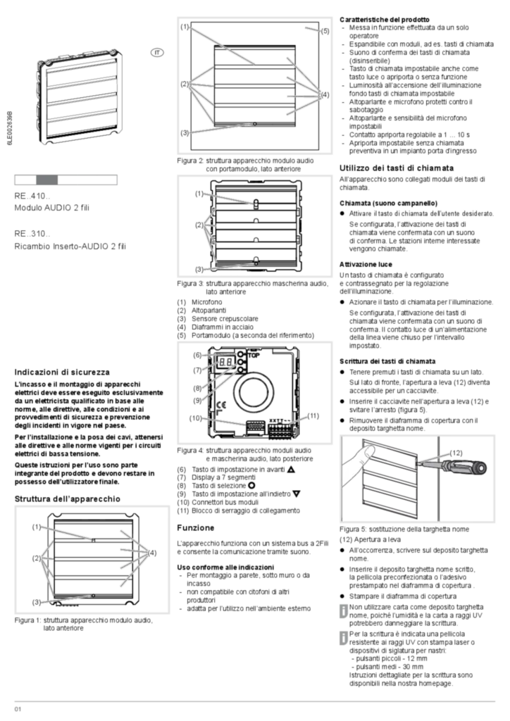 Image Guide d'installation  it-IT 2015-04-16 | Hager Suisse