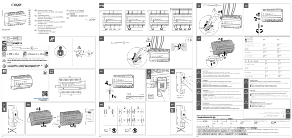 Image Guide d'installation  zh-CN, en-GB, fr-FR, de-DE, it-IT, nl-NL, pt-PT 2023-07-11 | Hager France