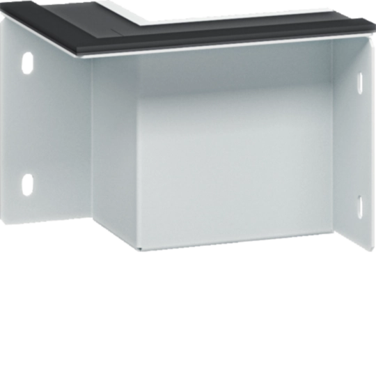 FWKP60100W2L9016 - Wandanschlußstück 2-seitig 60x100 mm weiß pulverbeschichtet für Brandschutzkanal