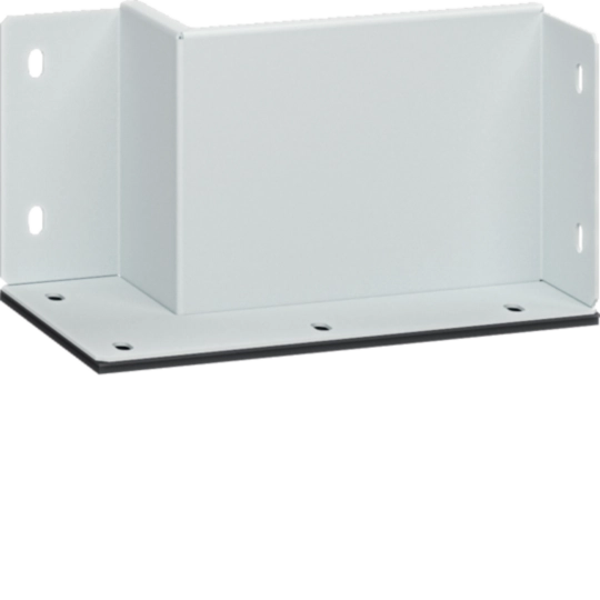 FWKP60150W2R9016 - Wandanschlußstück 2-seitig 60x150 mm weiß pulverbeschichtet für Brandschutzkanal