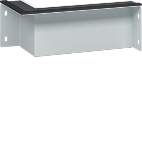 FWKP100250W2L9016 - Wandanschlußstück 2-seitig 100x250mm weiß pulverbeschichtet für Brandschutzkanal