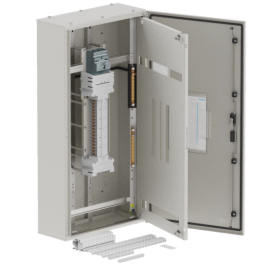 JPE3600M20DW - DB, elite, 36Pole, 200A MCCB Twin,8 Mod+26 Mod, grey,1200x600x250mm