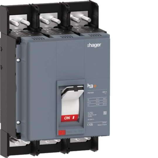 HMQ800AR - Load Break Switch Disconnector h3+ PW1600 3P 800A FTC