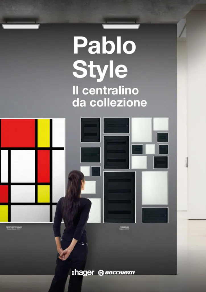 Immagine Pablo Style: il centralino da collezione | Hager Italia