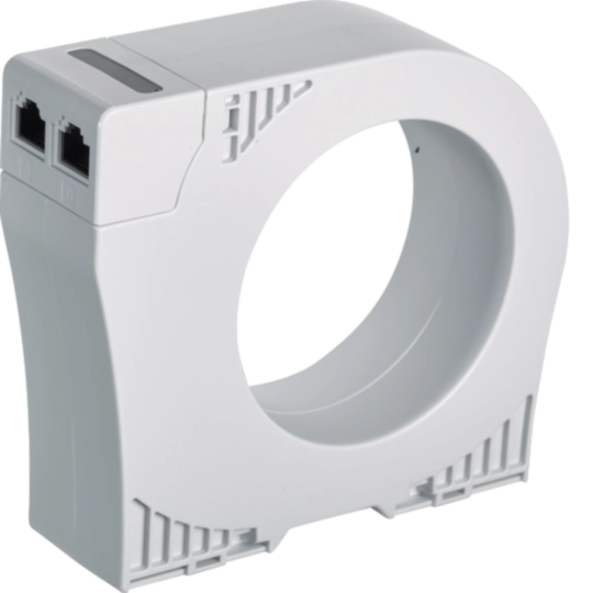 HR723 - FI-Wandler Rund Öffnungsdurchmesser 80 mm für Relais HR551/HR554, RJ45-Buchse