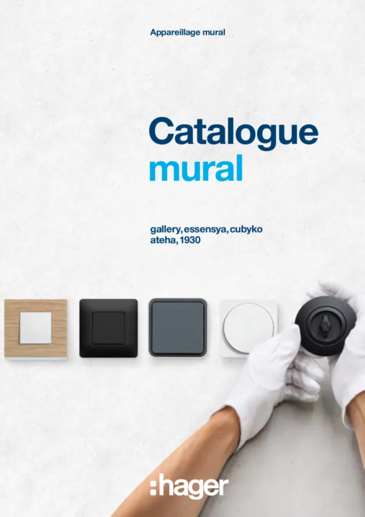 Image Brochure - Appareillage mural | Hager France