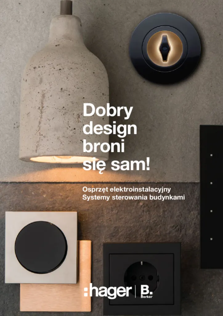 Zdjęcie Good Design - Katalog | Hager Polska