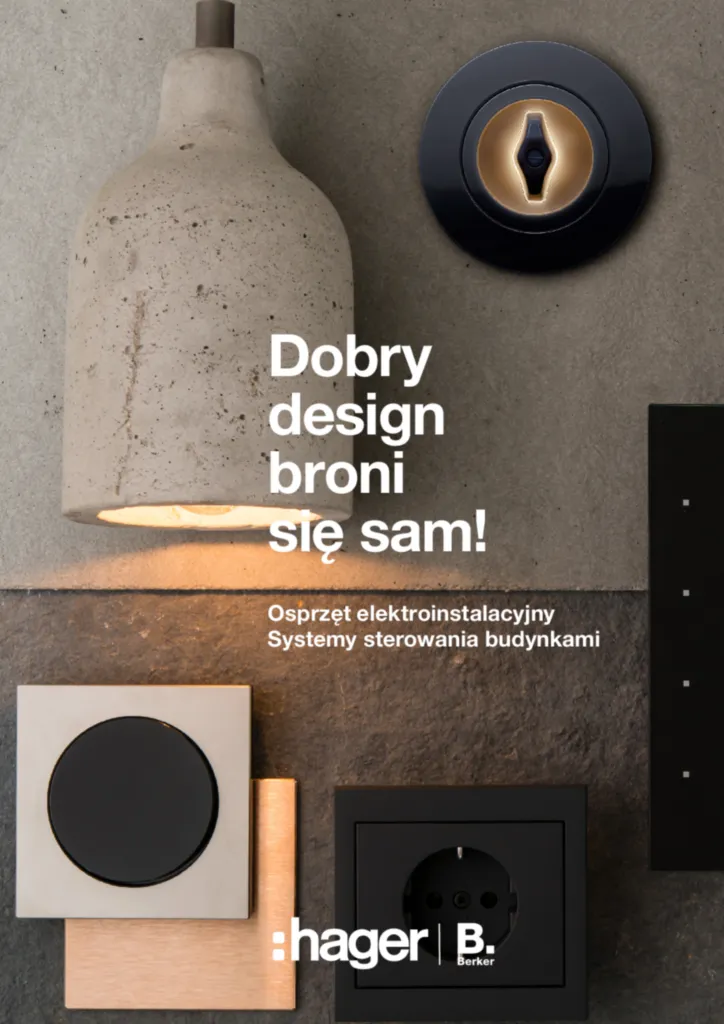 Zdjęcie Good Design - Katalog | Hager Polska