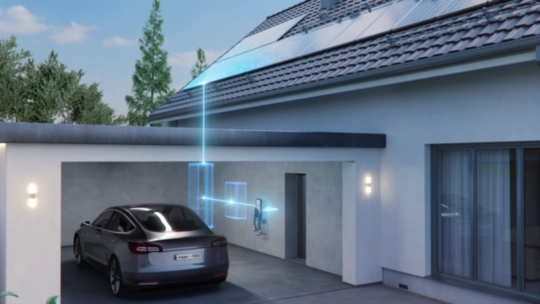 XEMV3100 - Energiespeicher / Stromspeicher, 9,75kWh, Ladestation witty solar u. EMC flow R2