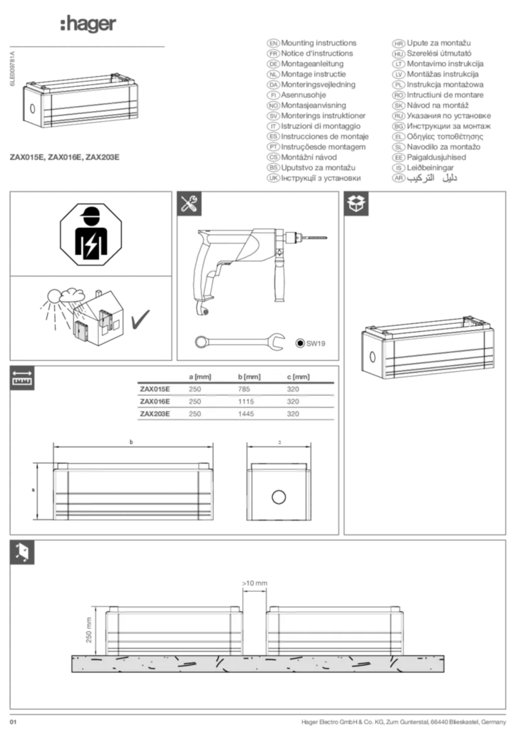 Bild Bedienungsanleitung International 2024-03-12 | Hager Deutschland