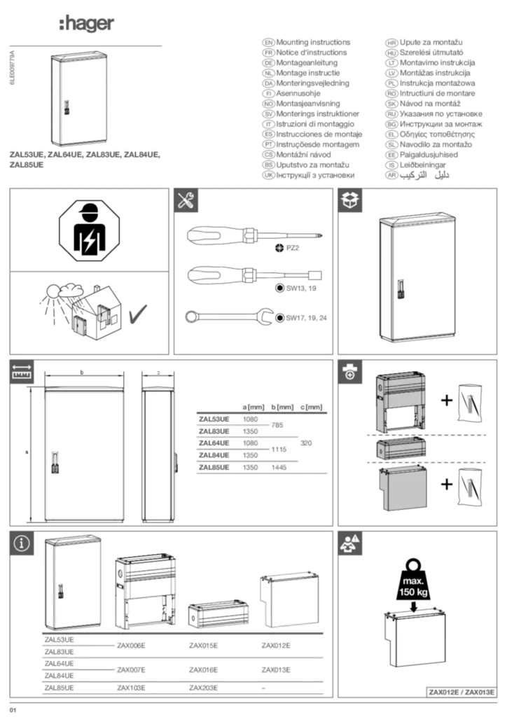 Bild Bedienungsanleitung International 2018-04-12 | Hager Deutschland