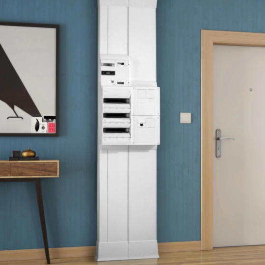 Goulottes  pour ETEL Image de la catégorie