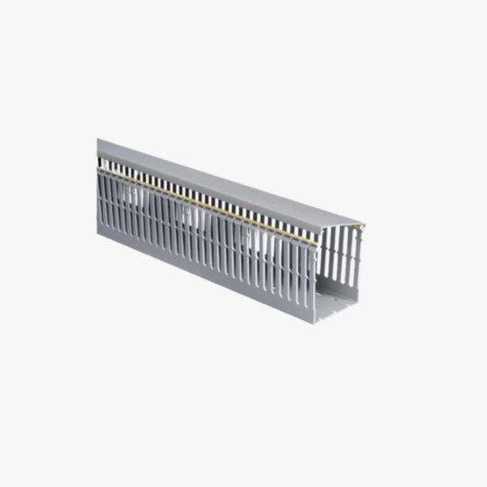 Goulottes de câblage au pas de 12,5 T1-D Image de la catégorie