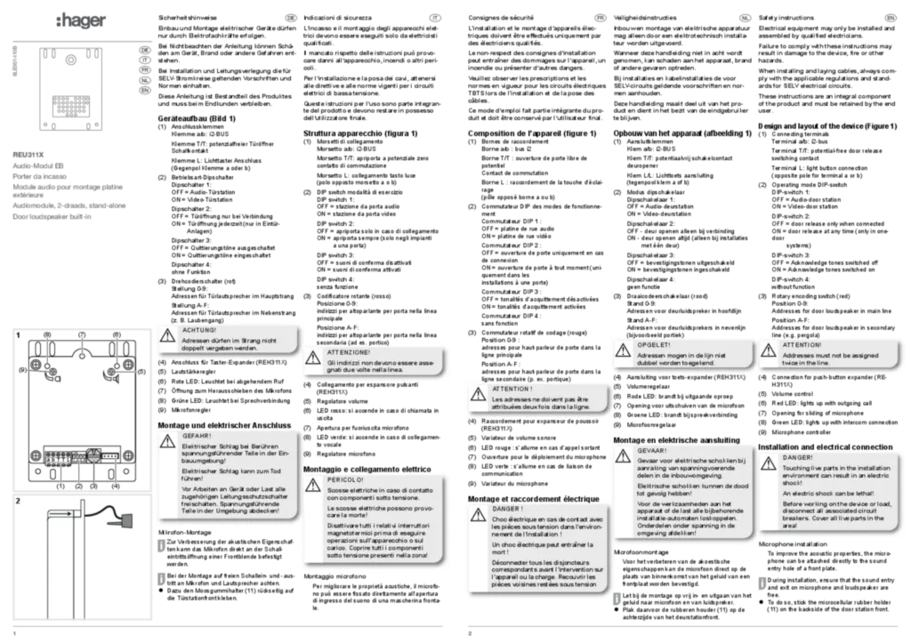 Image Manuel de-DE, it-IT, fr-FR, nl-NL, en-GB 2015-05-14 | Hager Suisse