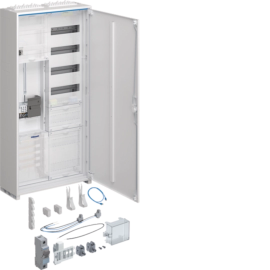 ZB325C16LS - Komplettschrank,univ.Z,1 ZP,3-P.,APZ,zRfZ,VT4,1100x550x205mm,16 mm²,ESA,IP44