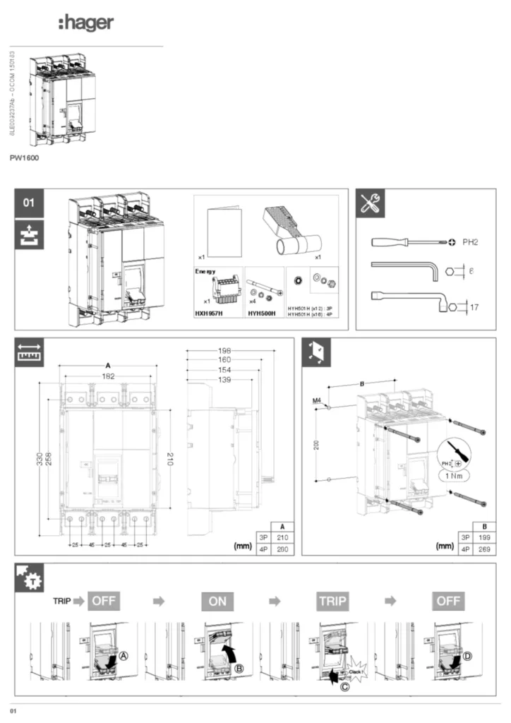 Image QuickInstall manual  | Hager Australia