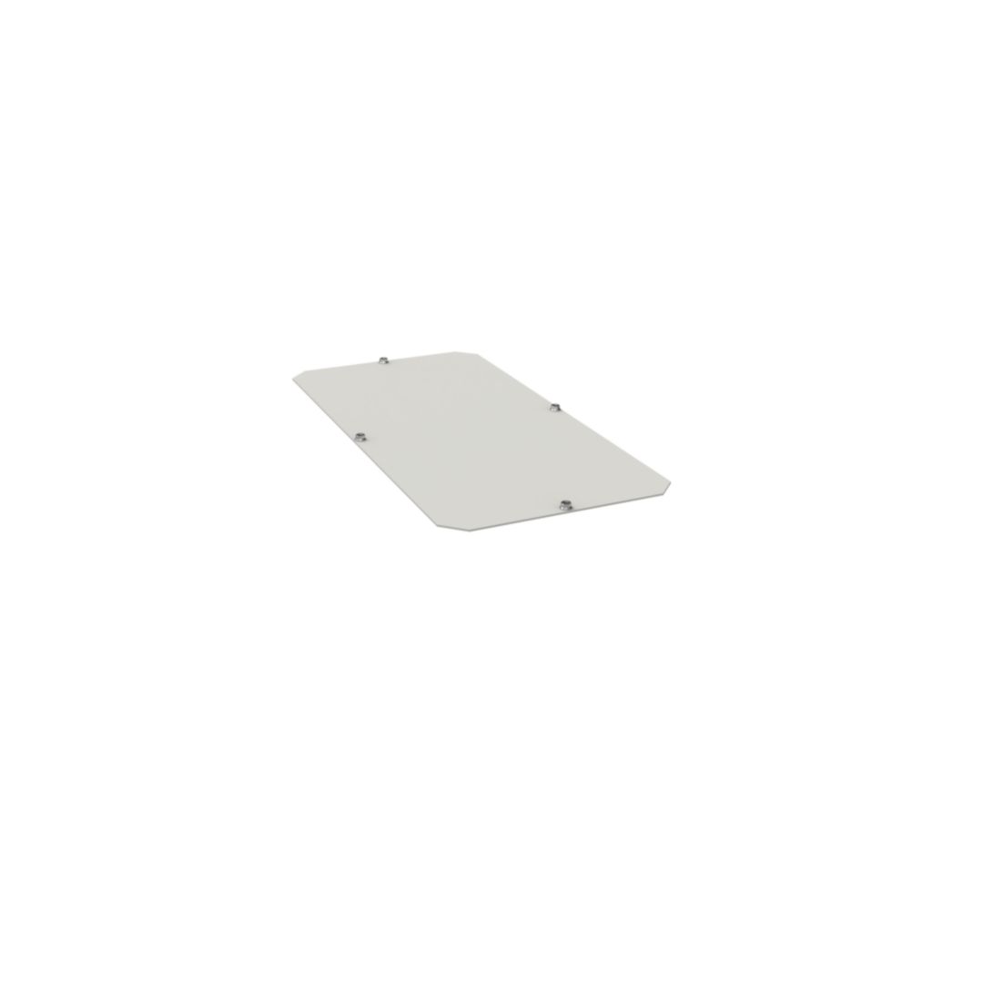 Alsó/felső kábelbevezető lemez galvanizált acél 700mm x 1.5mm QuadroEvo Hager