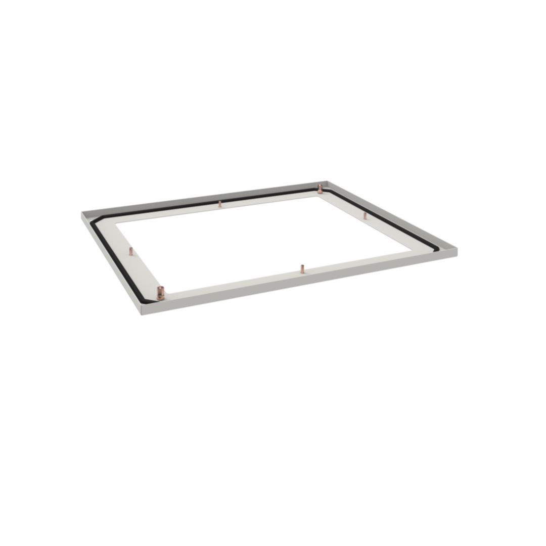 Fenéklemez kábelbevezető porszórt acél 900mm x 25mm x 600mm fehér QuadroEvo Hager