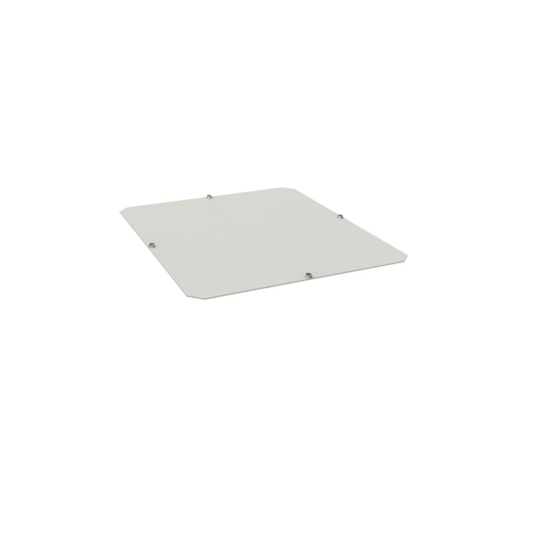 Alsó/felső kábelbevezető lemez galvanizált acél 450mm x 1.5mm QuadroEvo Hager