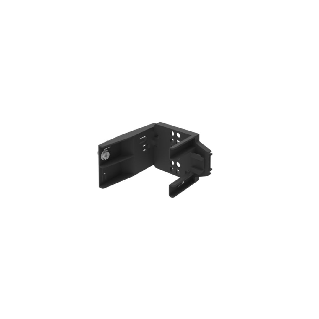 Vezetékcsatorna tartóprofil vízszintes (6db) kezeletlen műanyag 103mm x 62mm QuadroEvo Hager