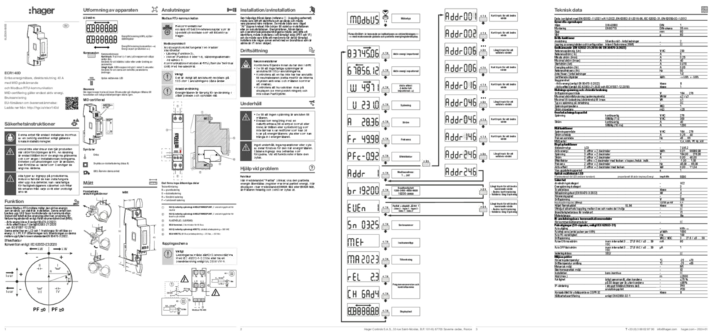 Bild Manual sv-SE, nn-NO 2024-01-16 | Hager Sverige