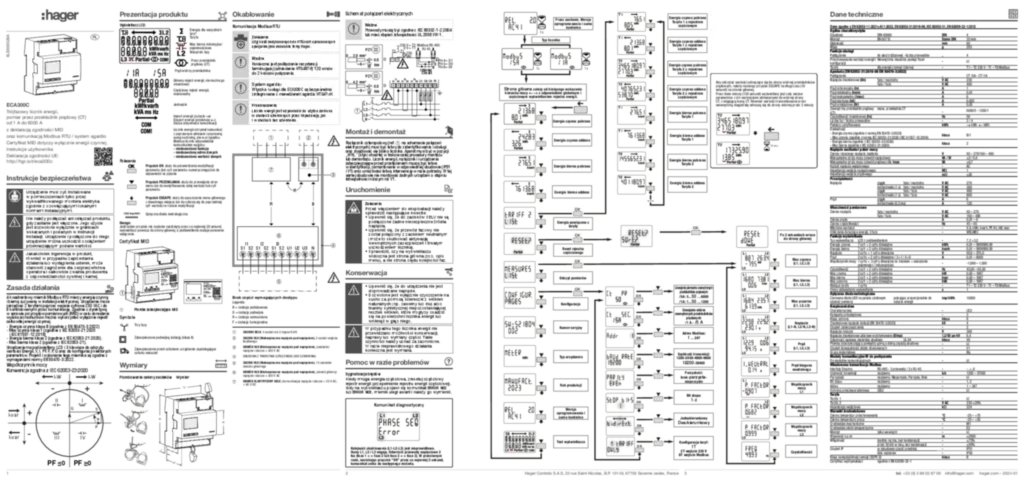 Zdjęcie Instrukcja obsługi pl-PL, ar 2024-01-31 | Hager Polska