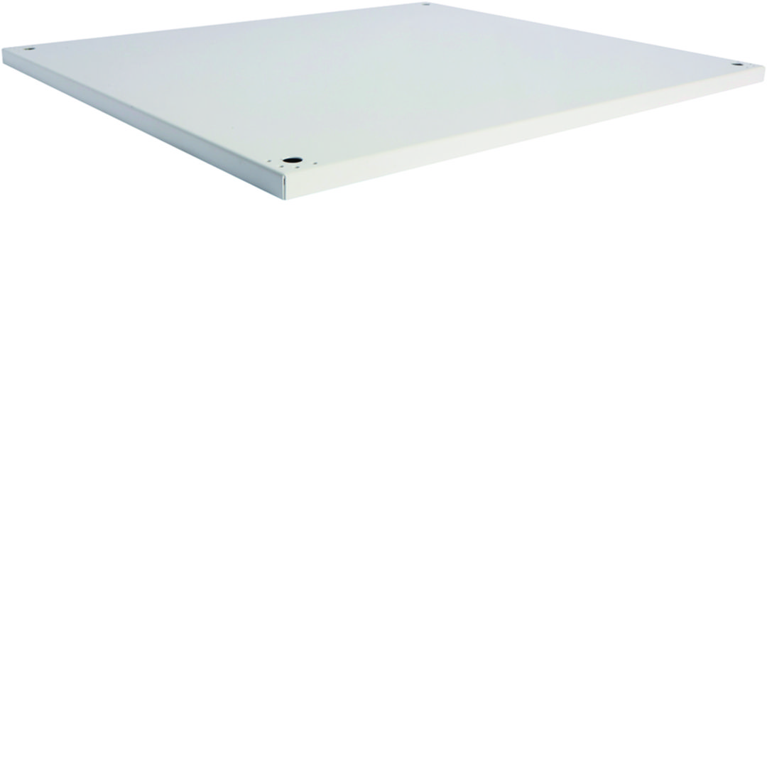 Alsó/felső takarólemez teli lakkozott acél 700mm x 18mm x 600mm Quadro+ Hager