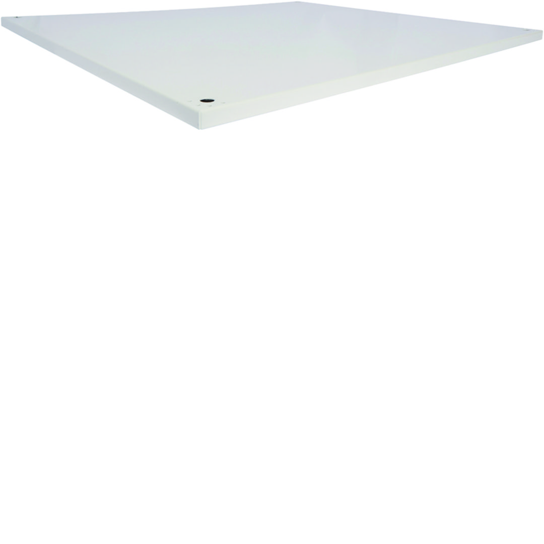 Alsó/felső takarólemez teli porszórt acél 700mm x 18mm x 800mm Quadro+ Hager
