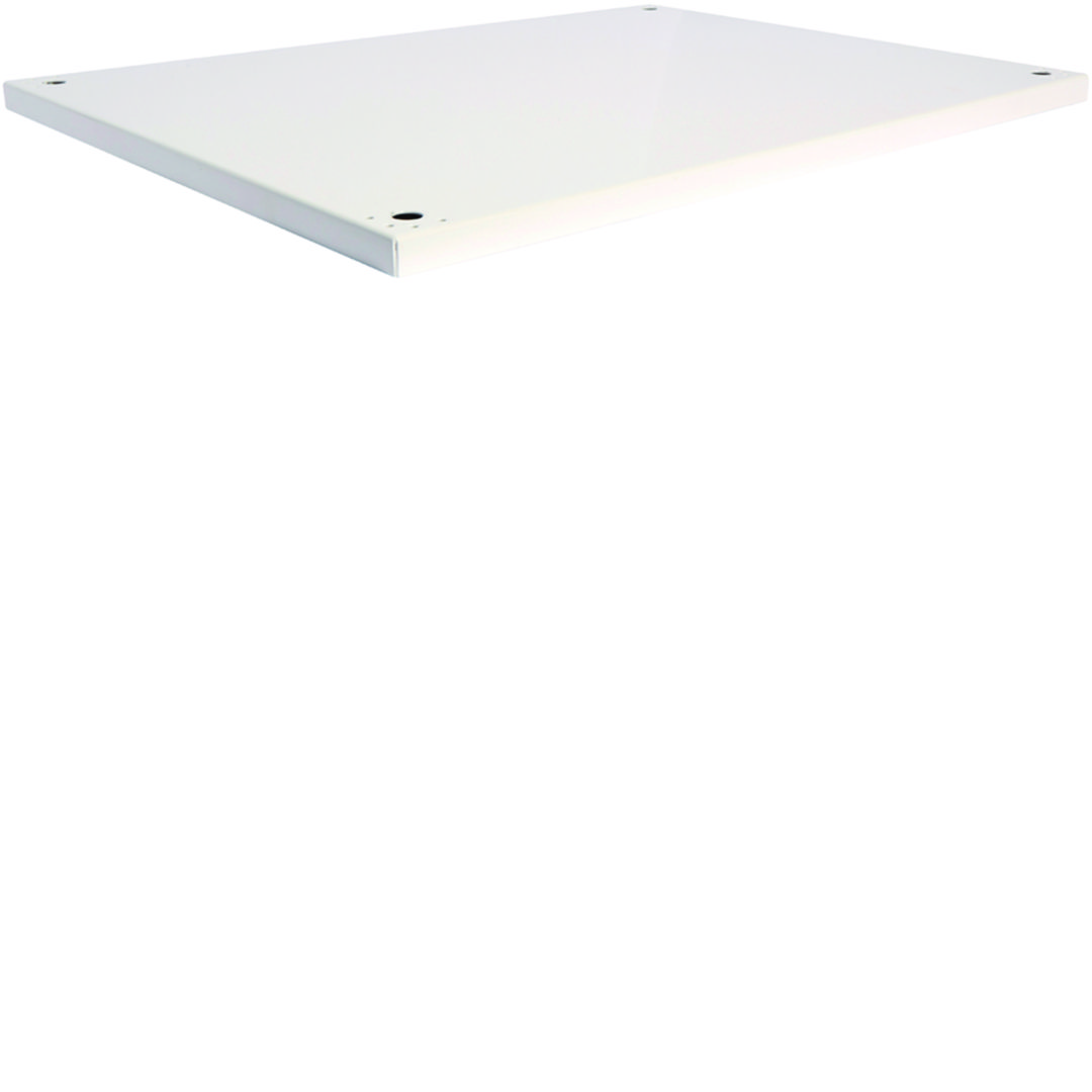 Alsó/felső takarólemez teli porszórt acél 450mm x 18mm x 600mm Quadro+ Hager