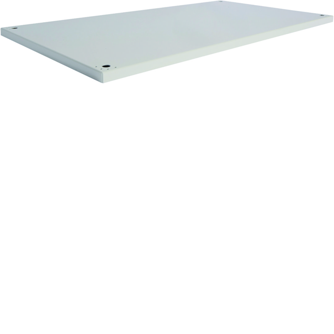 Alsó/felső takarólemez teli porszórt acél 450mm x 18mm x 800mm Quadro+ Hager