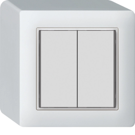 WHT44200Q - ka. Q: 2x IMP KNX Secure + BCU, blanc