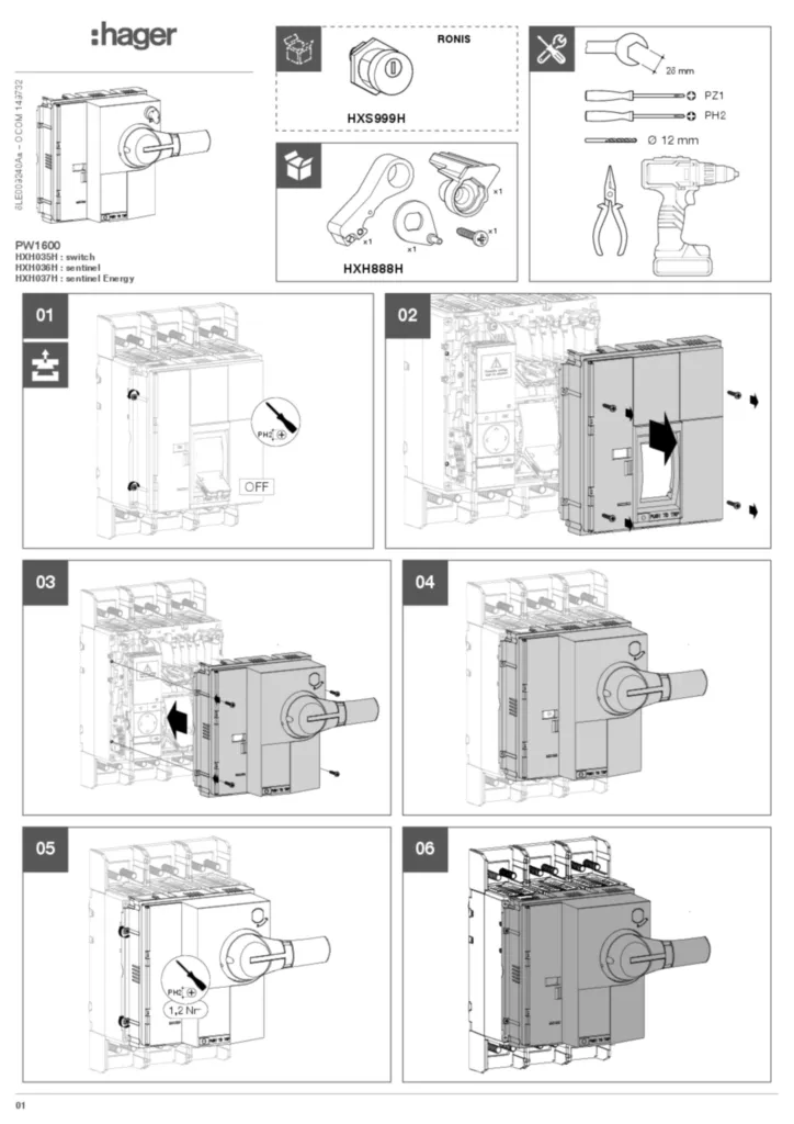 Imagen Manual de instrucciones International 2024-05-28 | Hager España