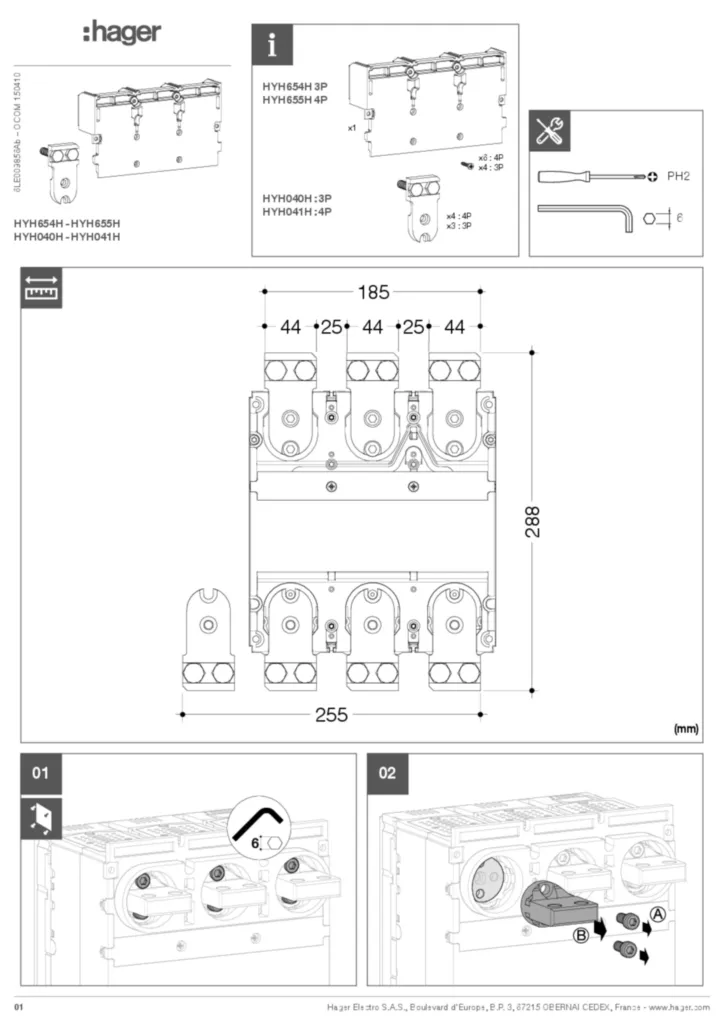 Imagen Manual de instrucciones International 2024-05-29 | Hager España