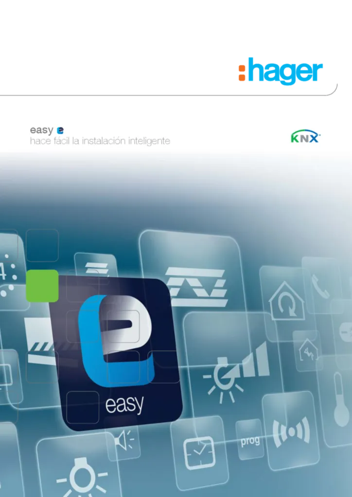 Imagen Folleto Easy hace fácil la instalación inteligente | Hager España