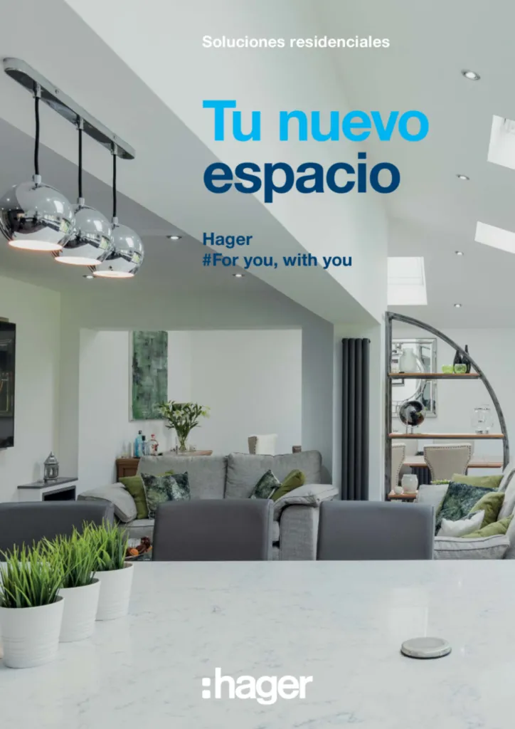Imagen Folleto Soluciones residenciales para constructoras: series de mecanismos berker y KNX | Hager España